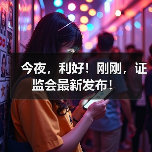 今夜，利好！刚刚，证监会最新发布！