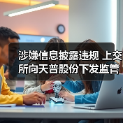 涉嫌信息披露违规 上交所向天普股份下发监管工作函