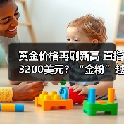 黄金价格再刷新高 直指3200美元?“金粉”越涨越买 它们也跟着涨疯了(图3) 黄金价格再刷新高 直指3200美元?“金粉”越涨越买 它们也跟着涨疯了(图3)