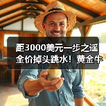 距3000美元一步之遥 金价掉头跳水!黄金牛市熄火?(图2) 距3000美元一步之遥 金价掉头跳水!黄金牛市熄火?(图2)