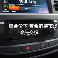 高金价下 黄金消费市场冷热交织（图1）