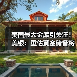 美国最大金库引关注!美银:重估黄金储备将使金价进一步上涨(图1) 美国最大金库引关注!美银:重估黄金储备将使金价进一步上涨(图1)
