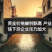 黄金价格屡创新高 产业链下游企业压力加大（图4）