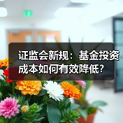 证监会新规:基金投资成本如何有效降低?(图1) 证监会新规:基金投资成本如何有效降低?(图1)