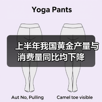 上半年我国黄金产量与消费量同比均下降(图2) 上半年我国黄金产量与消费量同比均下降(图2)