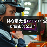 持仓量大增173.73!金价后市怎么走?(图4) 持仓量大增173.73!金价后市怎么走?(图4)