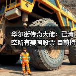 华尔街传奇大佬：已清空所有美国股票 目前持有中国股票和黄金白银！