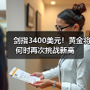 剑指3400美元!黄金将何时再次挑战新高(图2) 剑指3400美元!黄金将何时再次挑战新高(图2)