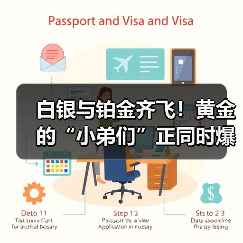 白银与铂金齐飞!黄金的“小弟们”正同时爆发?(图2) 白银与铂金齐飞!黄金的“小弟们”正同时爆发?(图2)
