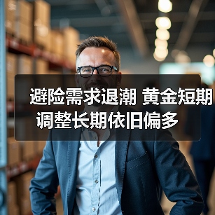 避险需求退潮 黄金短期调整长期依旧偏多(图1) 避险需求退潮 黄金短期调整长期依旧偏多(图1)