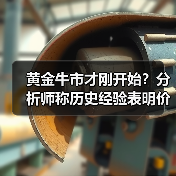 黄金牛市才刚开始?分析师称历史经验表明价格有望至4500美元(图1) 黄金牛市才刚开始?分析师称历史经验表明价格有望至4500美元(图1)