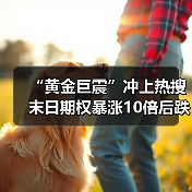 “黄金巨震”冲上热搜 末日期权暴涨10倍后跌超90%(图1) “黄金巨震”冲上热搜 末日期权暴涨10倍后跌超90%(图1)