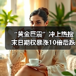 “黄金巨震”冲上热搜 末日期权暴涨10倍后跌超90%(图4) “黄金巨震”冲上热搜 末日期权暴涨10倍后跌超90%(图4)