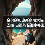 金价创历史新高后大幅回撤 白银能否迎来补涨机会?(图4) 金价创历史新高后大幅回撤 白银能否迎来补涨机会?(图4)
