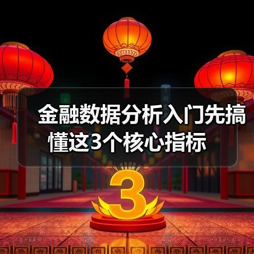 金融数据分析入门先搞懂这3个核心指标